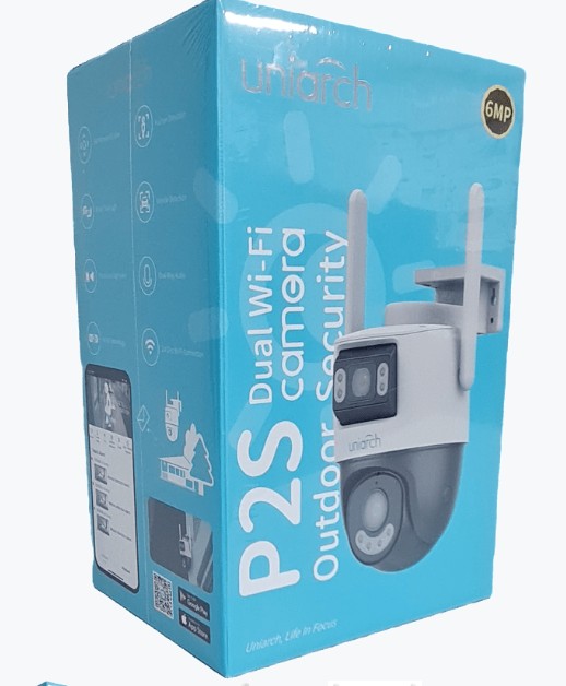 Cámara UNIARCH Wifi Uho-P2S-M33F34 3MP+3MP 2.8mm lens Color Night Vison AUDIO - Imagen 4