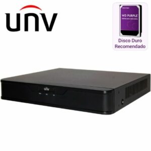 XVR UNV XVR301-16G3 Grabador 16 Canales H.265 5MP Lite IA Ultra Detección Movimiento