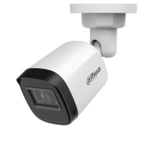 Cámara HDCVI Dahua DH-HAC-B1A21N-U-0280B tipo bullet 2MP IR 30m lente fijo 2.8mm protección IP67 carcasa plástica.