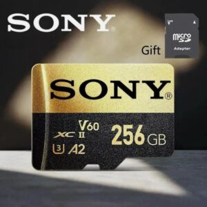 SONY Micro TF SD Card Extreme SD Memory Card 256GB MicroSD C10 TF Flash Card